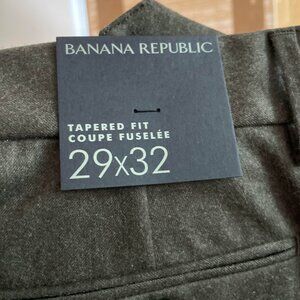 NWT Banana Republic Wool Flannel Trousers